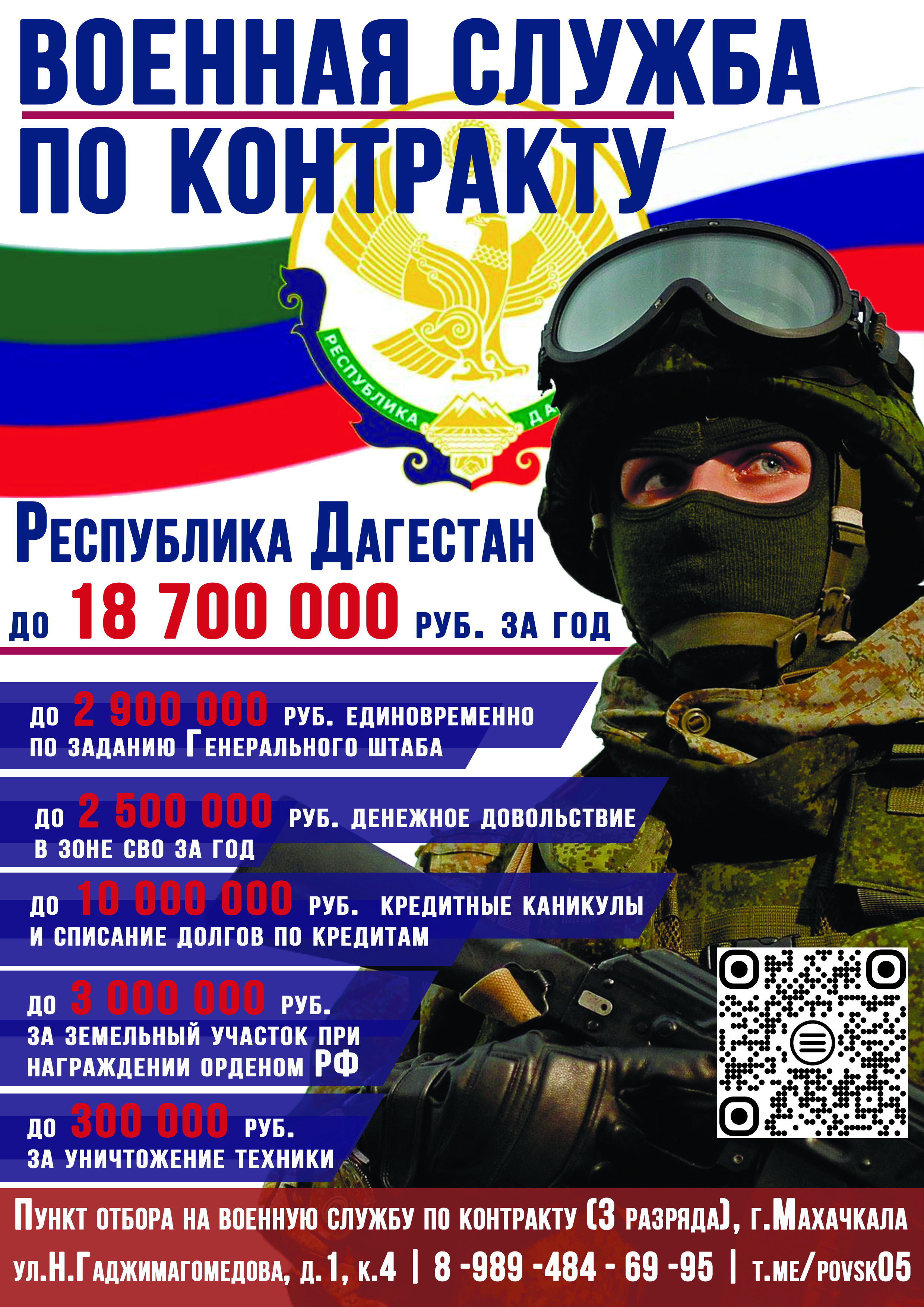 Стань профессионалом. Защищай страну.